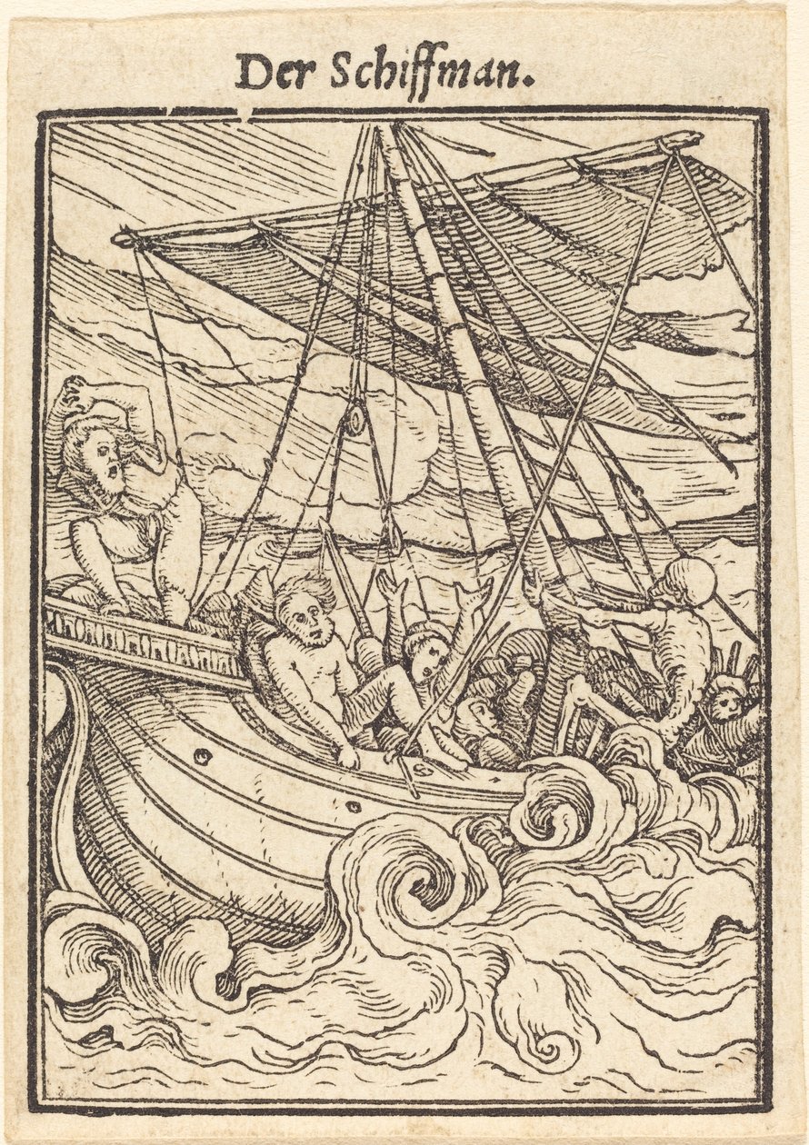 Żeglarz. autorstwa Hans Holbein der Jüngere