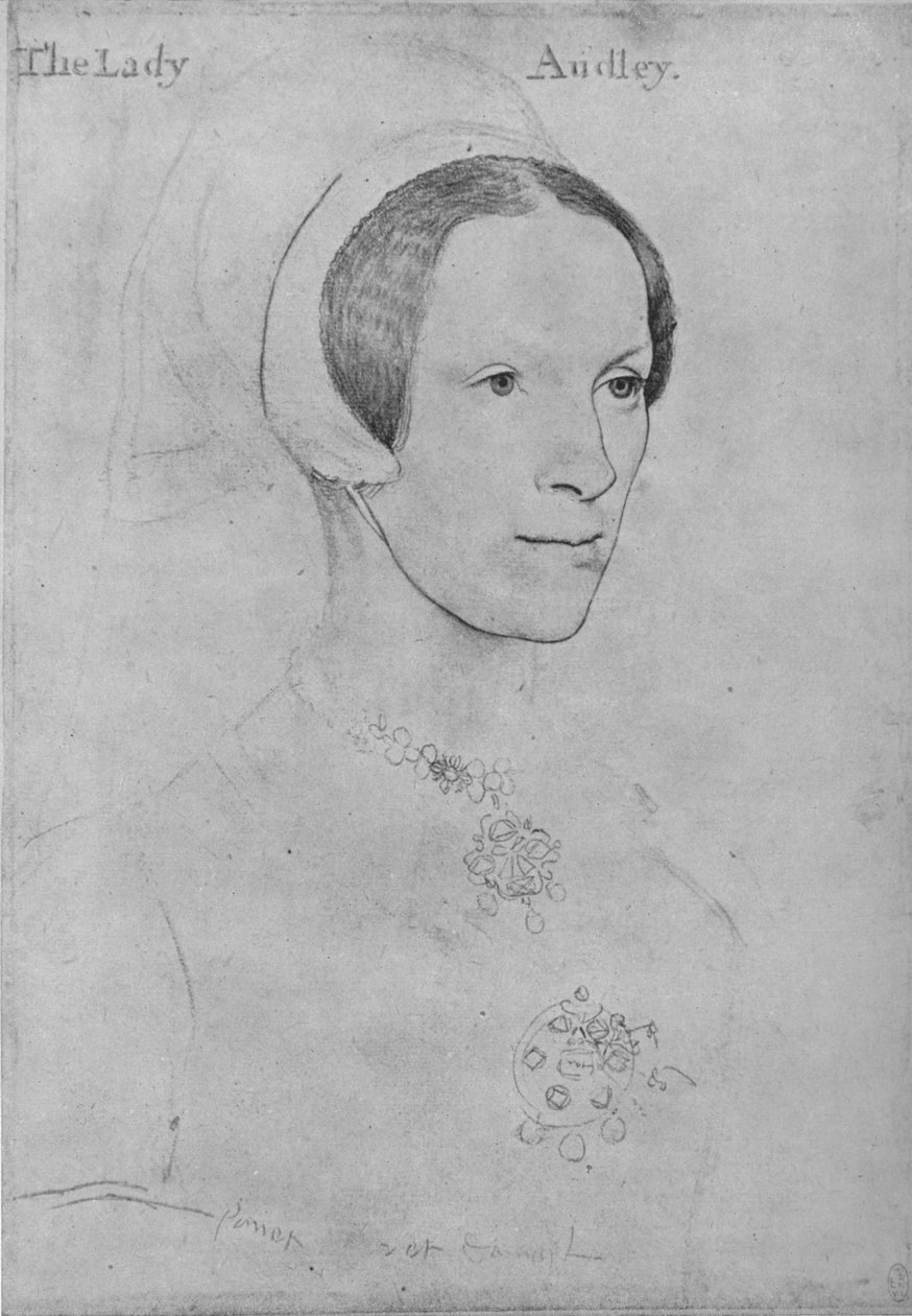 Elżbieta, Lady Audley, c1538 1945 autorstwa Hans Holbein der Jüngere
