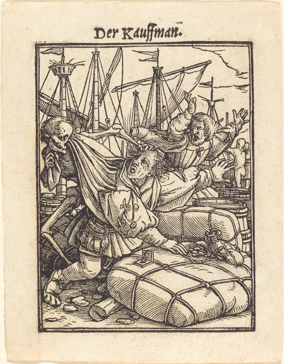 Kupiec autorstwa Hans Holbein der Jüngere