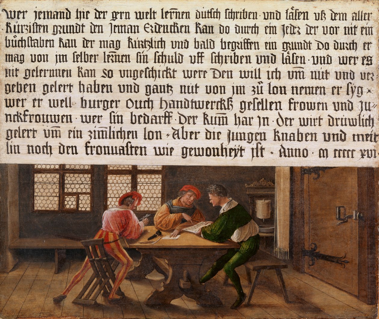 Tablica Mistrza Szkoły autorstwa Hans Holbein der Jüngere