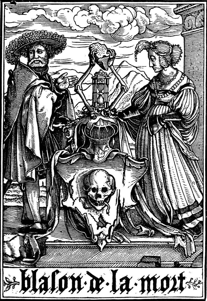 Ramiona Śmierci, 1538 autorstwa Hans Holbein der Jüngere