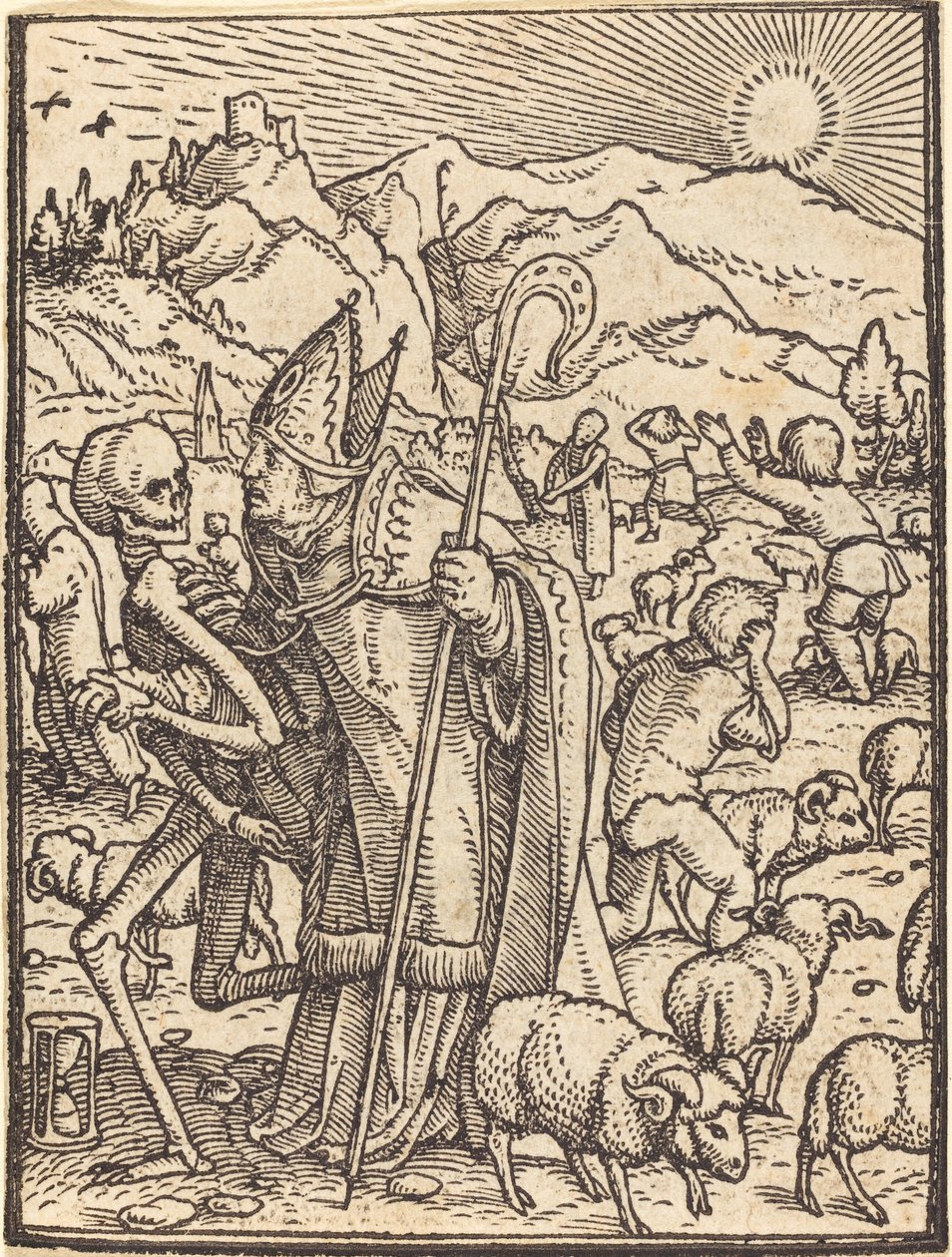 Biskup. autorstwa Hans Holbein der Jüngere