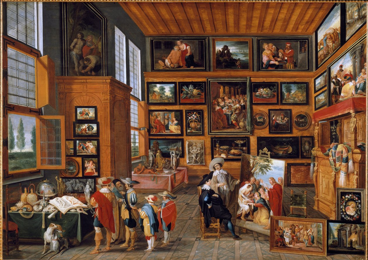 Galeria Sztuki. (Obraz autorstwa Hans III Jordaens