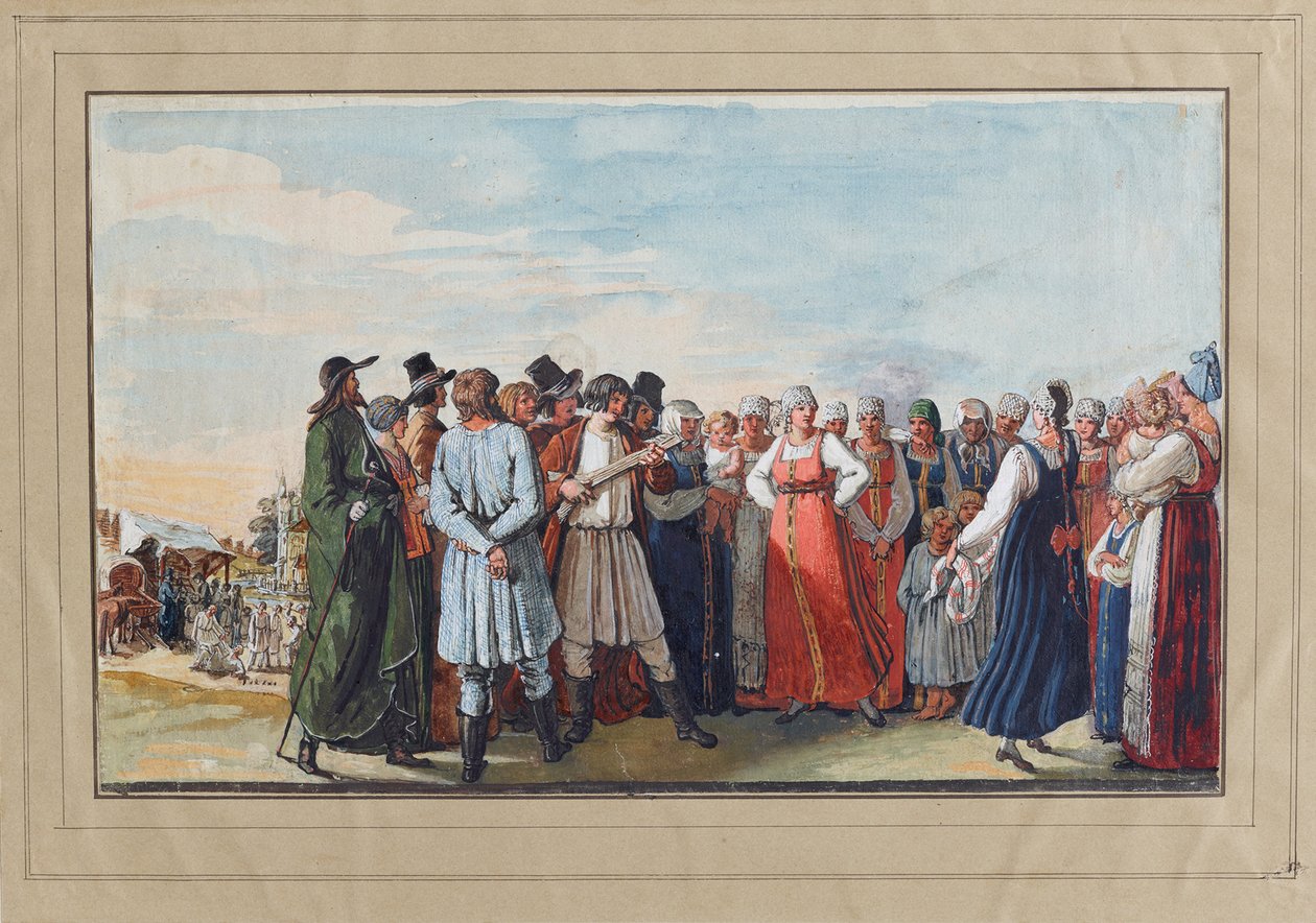 Taniec rosyjski, Oeri, Hans Jakob autorstwa Hans Jakob Oeri