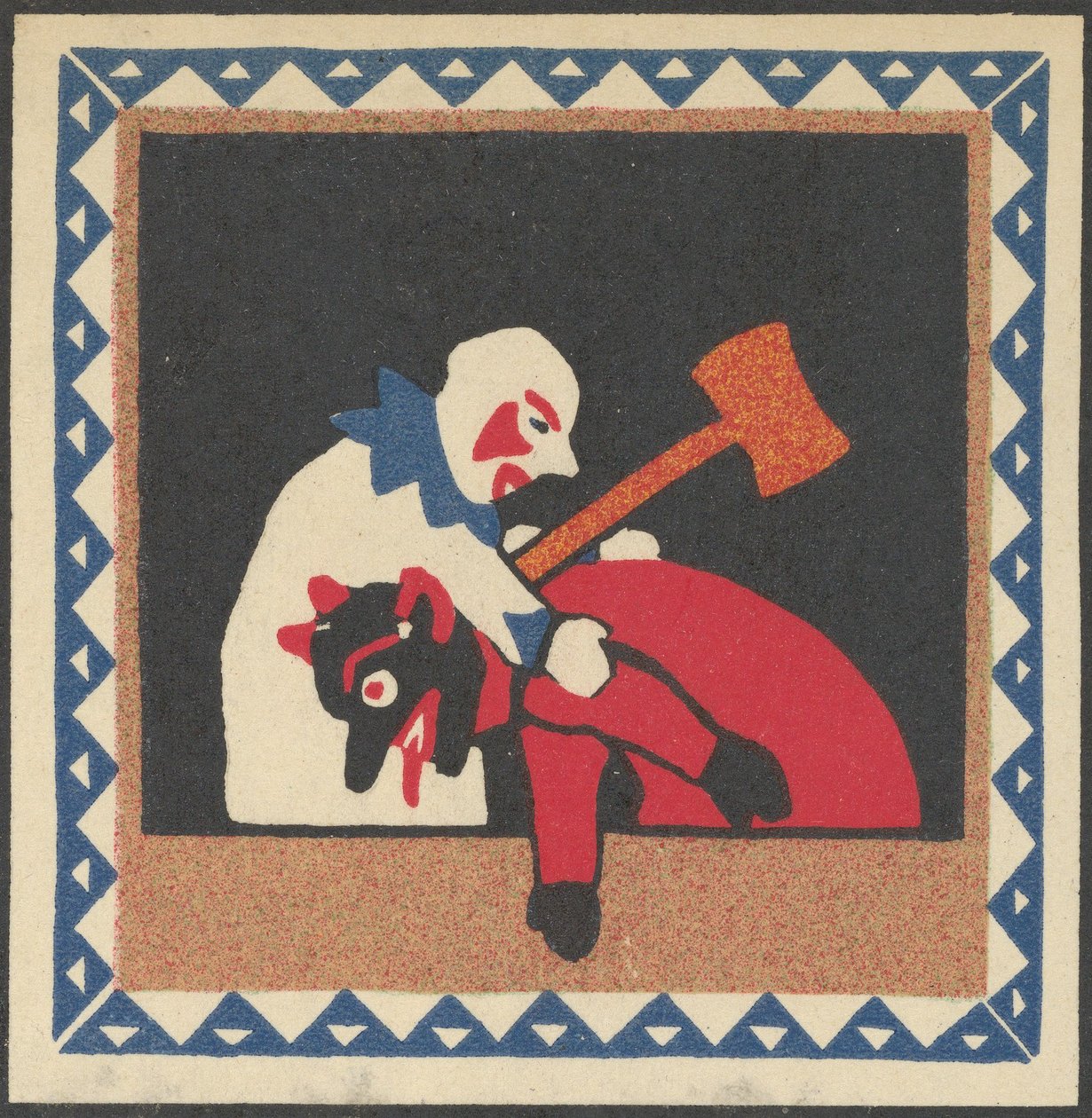 Teatr Poncz i Judy, 1907. autorstwa Hans Kalmsteiner