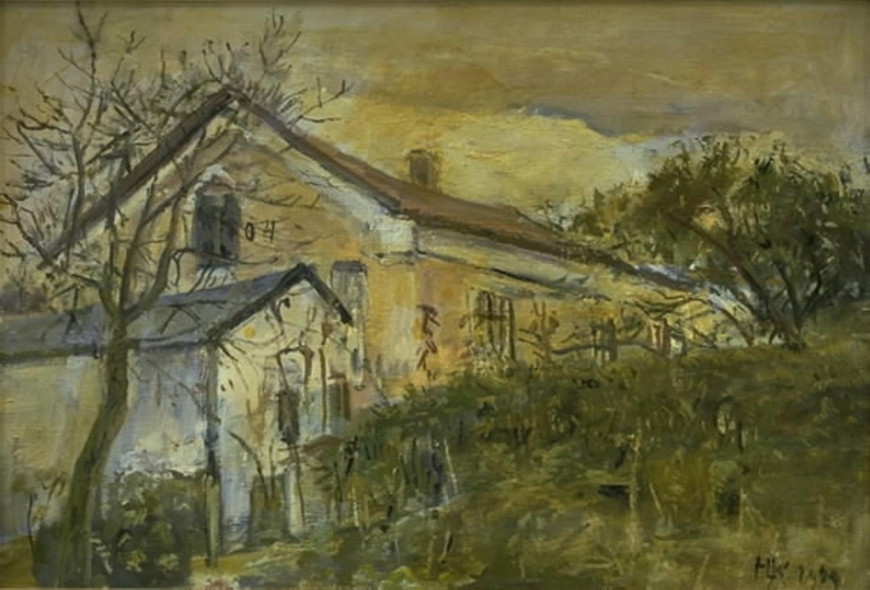 Dom zgromadzeń w Slagslunde autorstwa Hans Knudsen