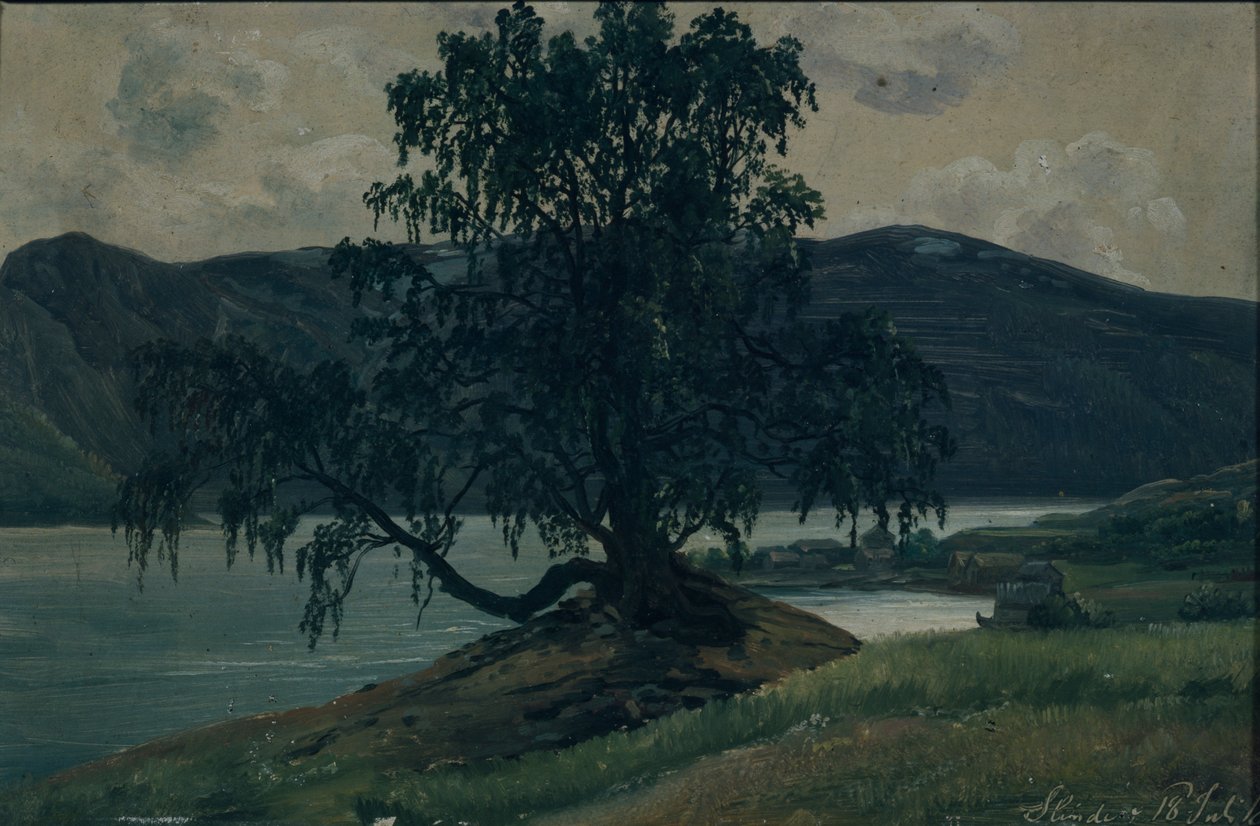 Brzoza autorstwa Hans Leganger Reusch