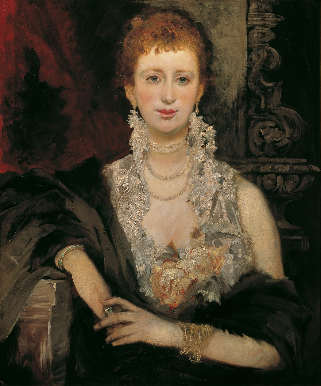 Piwo Clothilde autorstwa Hans Makart