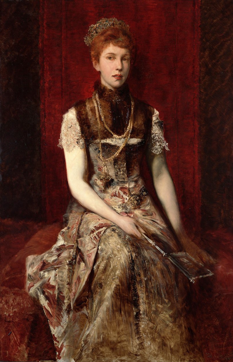 Dora Fournier-Gabillon około 1879 r. autorstwa Hans Makart