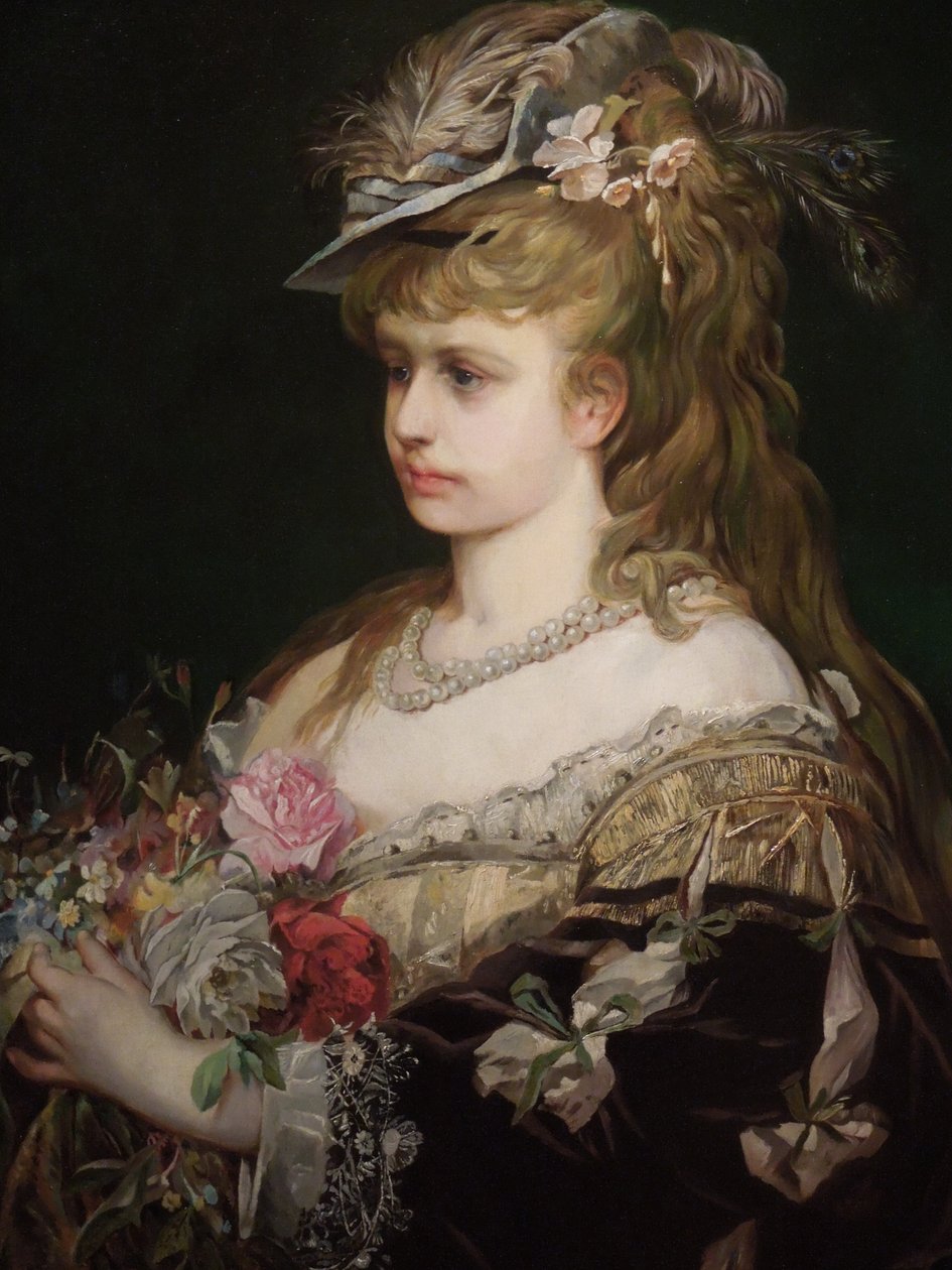 Hans Makart - Flora autorstwa Hans Makart