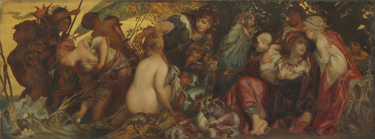 Skarby morza, ok. 1930 187075. autorstwa Hans Makart