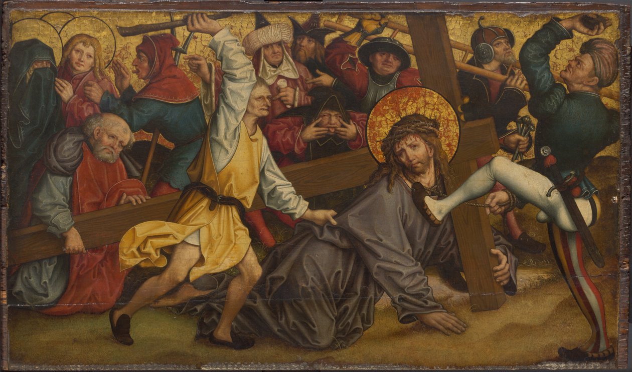 Chrystus niosący krzyż autorstwa Hans Maler