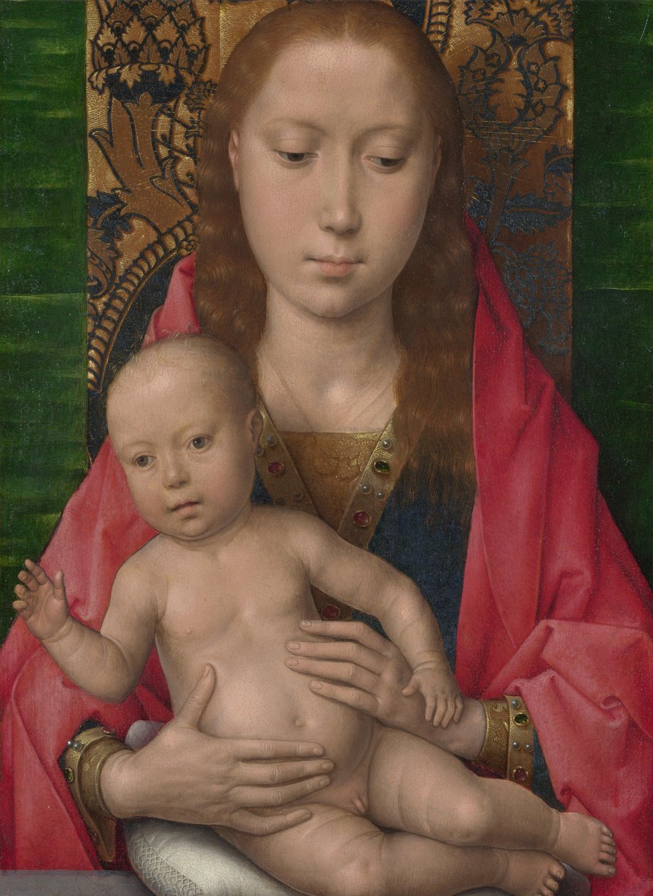 Mare de Déu amb Nen autorstwa Hans Memling