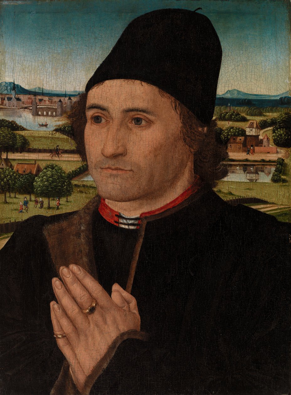 Portret mężczyzny autorstwa Hans Memling