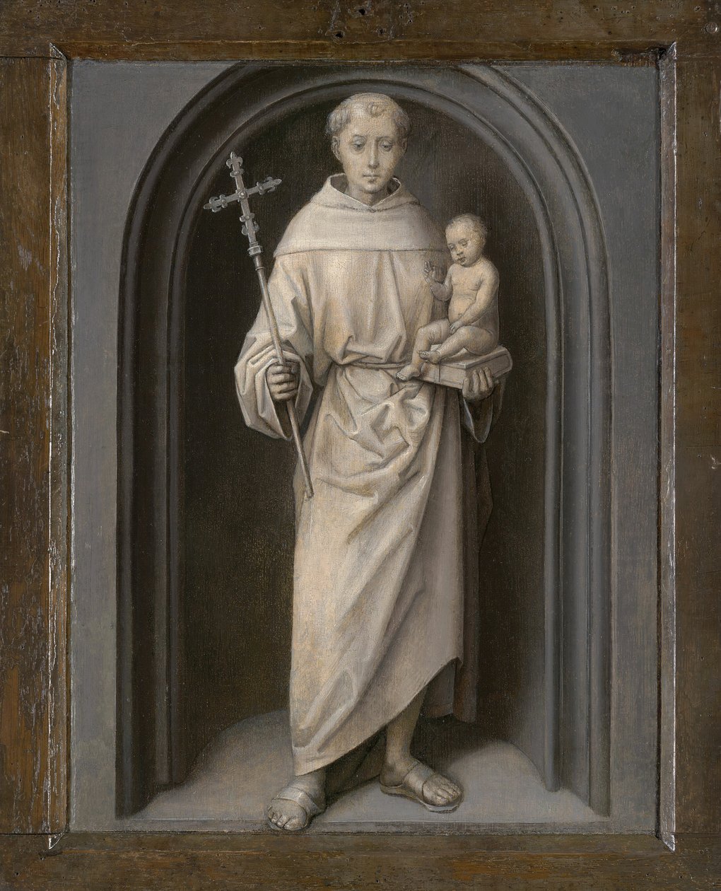 Św. Antoni Padewski, 148590. autorstwa Hans Memling