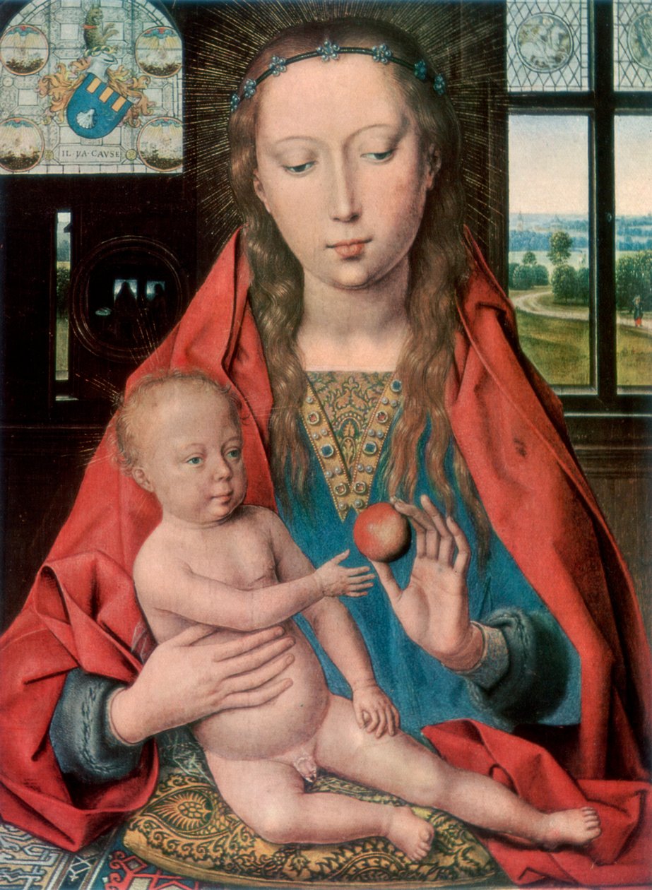 Madonna z Dzieciątkiem, 1927 autorstwa Hans Memling