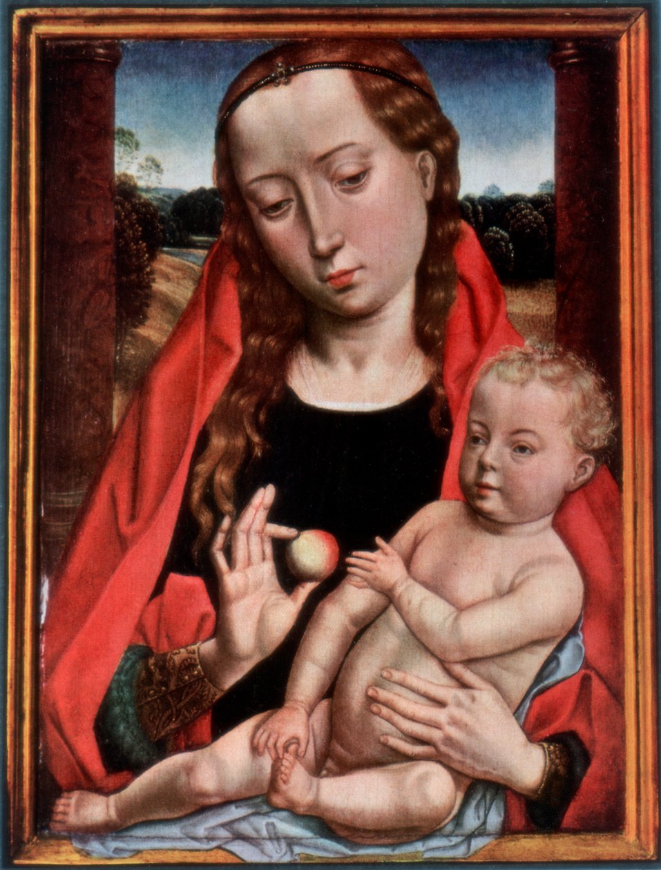 Madonna z Dzieciątkiem, 1927 autorstwa Hans Memling