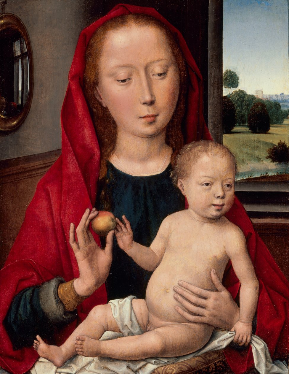 Dziewica z Dzieciątkiem autorstwa Hans Memling