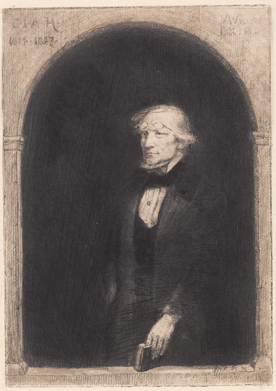 „Portret mojego ojca” autorstwa Hans Nikolaj Hansen