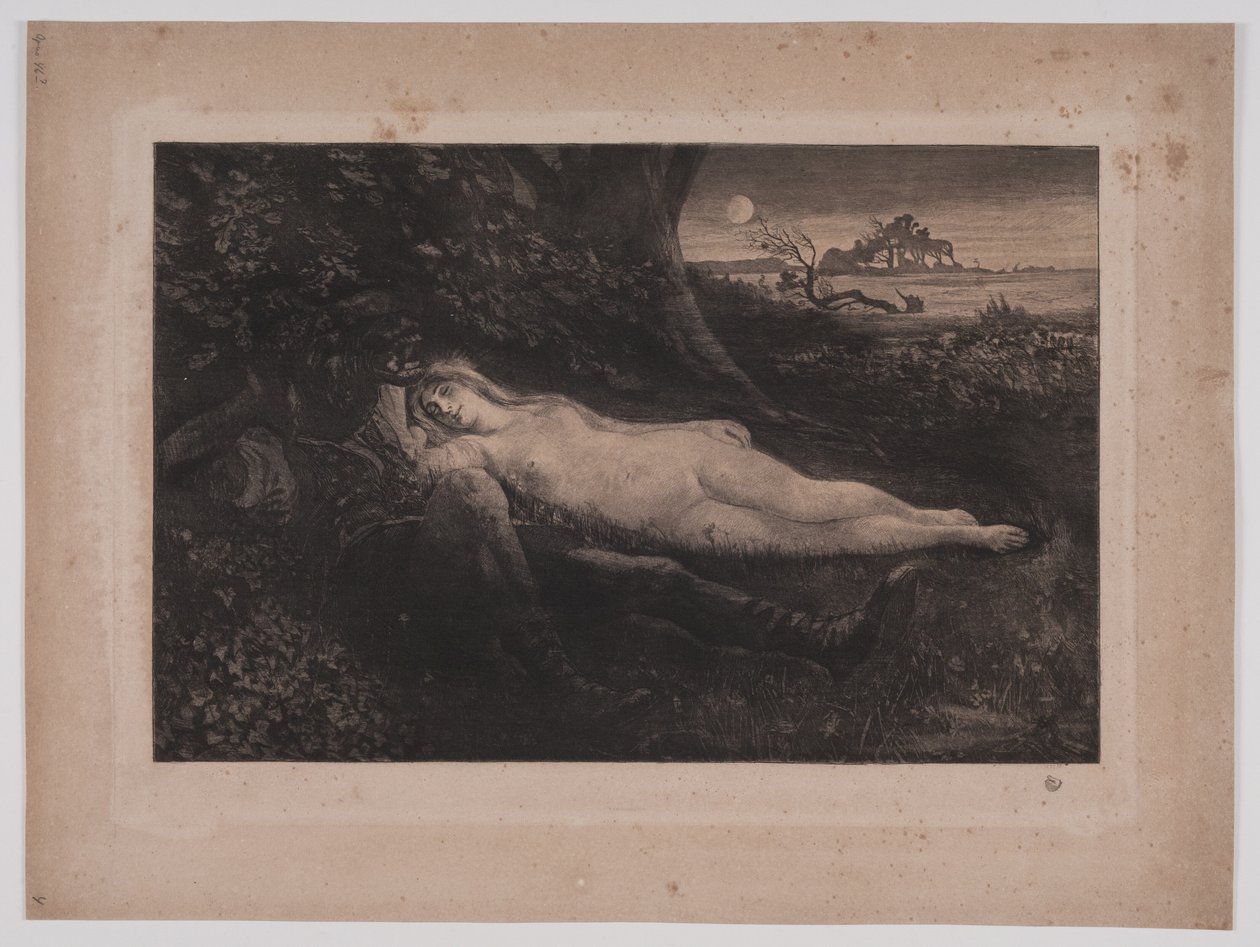 Titania w „Śnie nocy letniej” autorstwa Hans Nikolaj Hansen