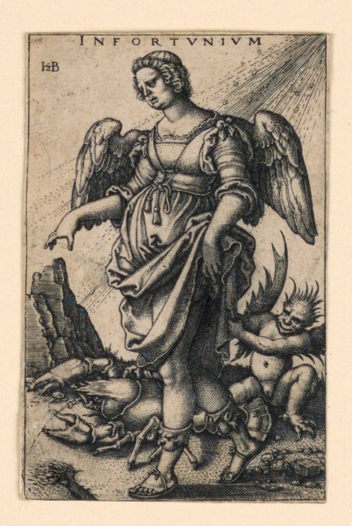 Nieszczęście autorstwa Hans Sebald Beham