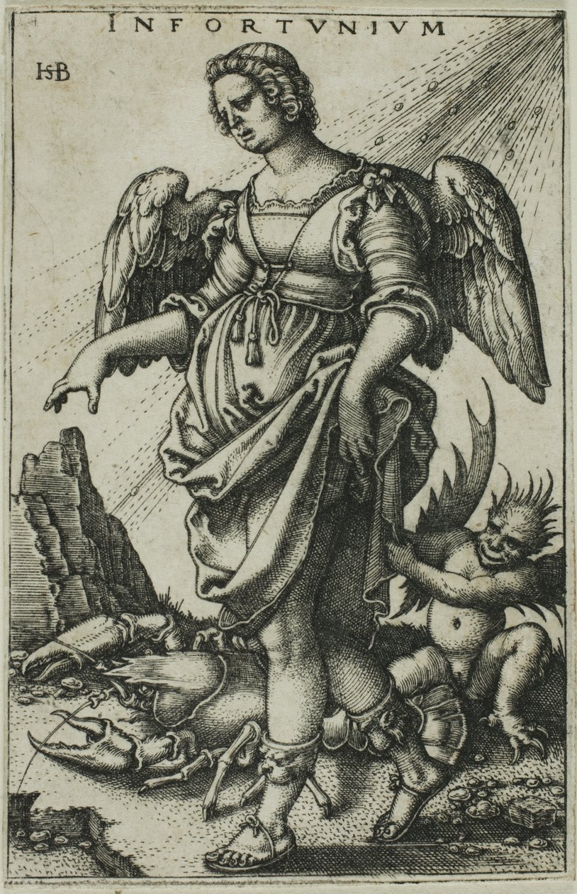 Nieszczęście autorstwa Hans Sebald Beham
