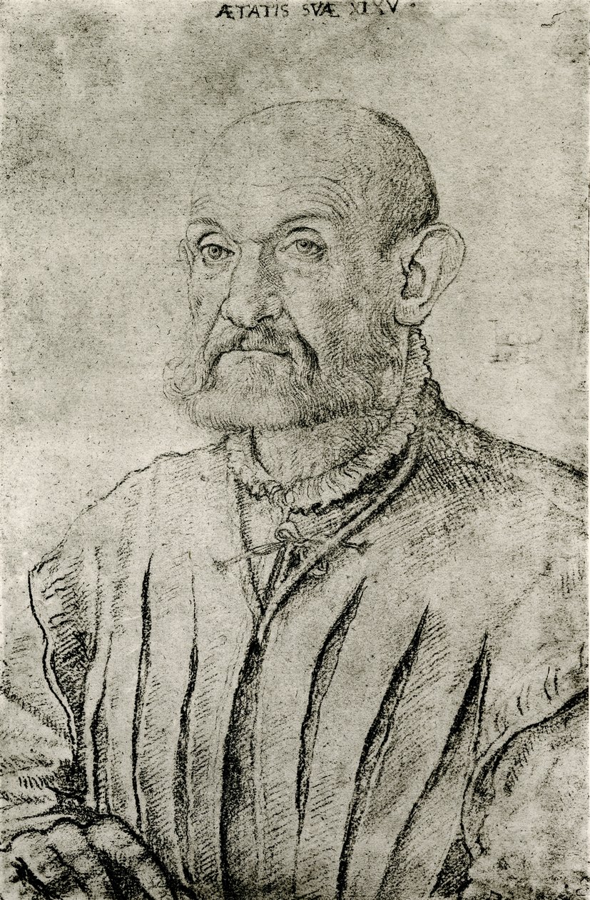 Portret nieznajomego autorstwa Hans Sebald Beham