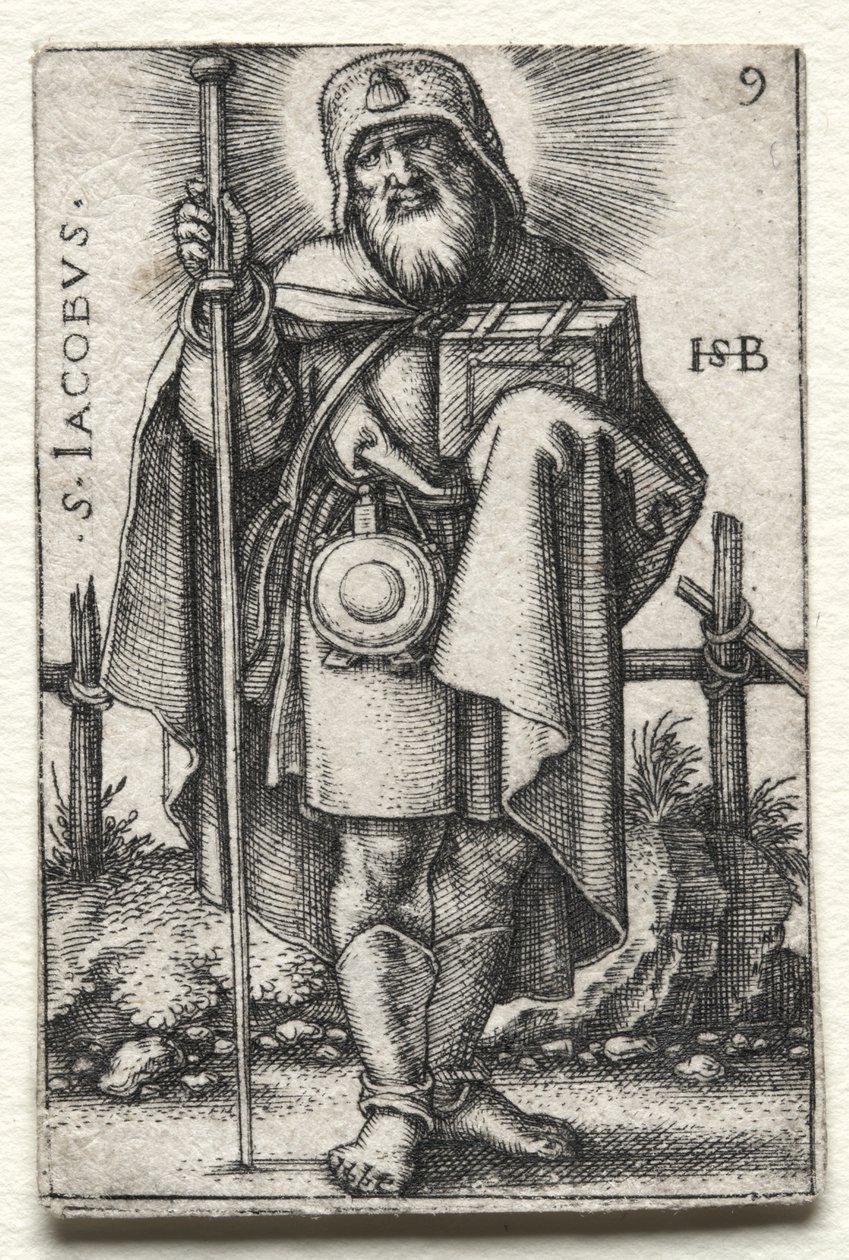 Św. Jakub Wielki autorstwa Hans Sebald Beham