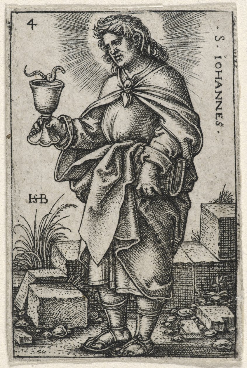 św. Jan, 1541-46 autorstwa Hans Sebald Beham
