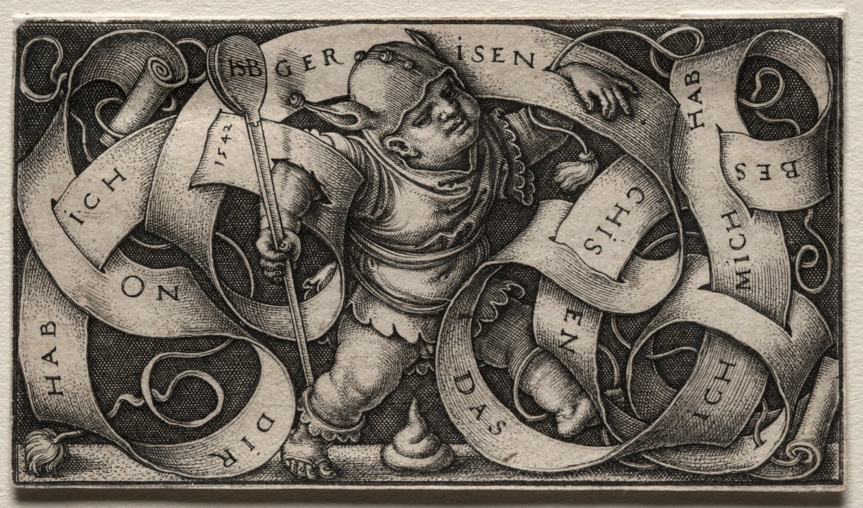 Mały Bufon, 1542. autorstwa Hans Sebald Beham