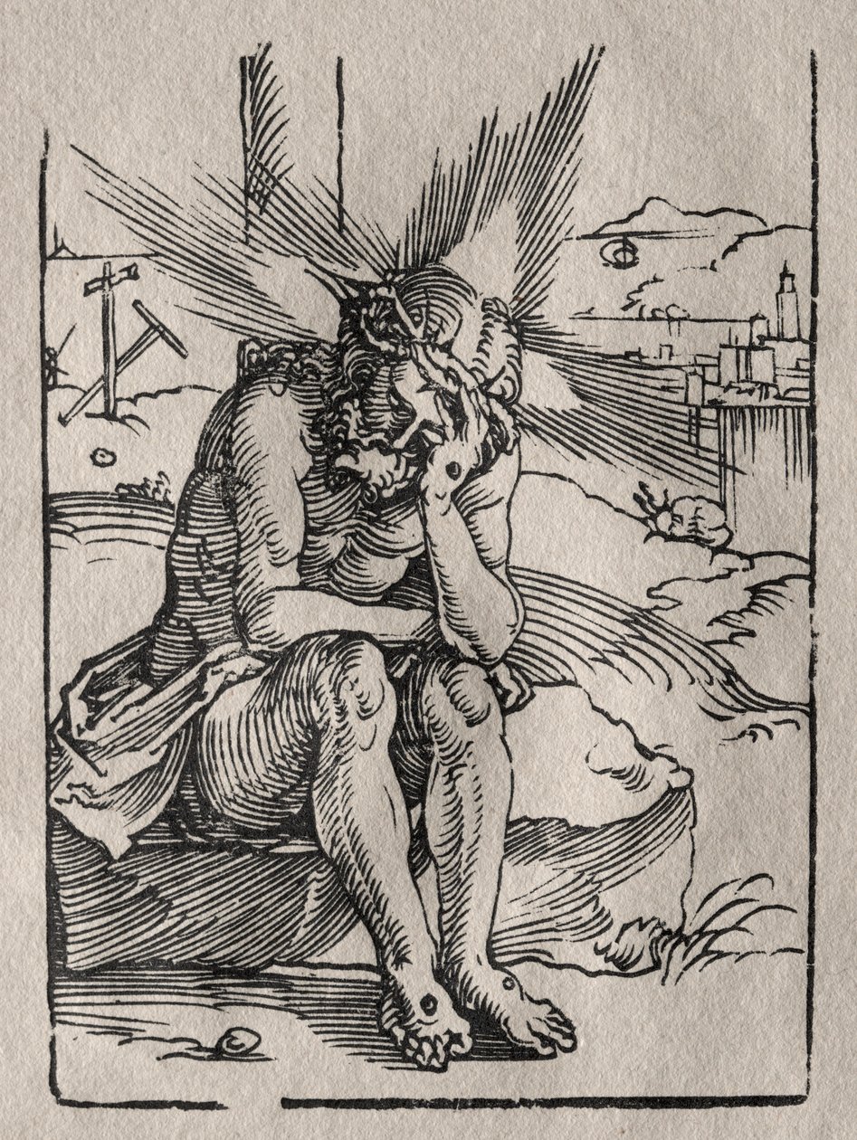 Mąż boleści autorstwa Hans Sebald Beham