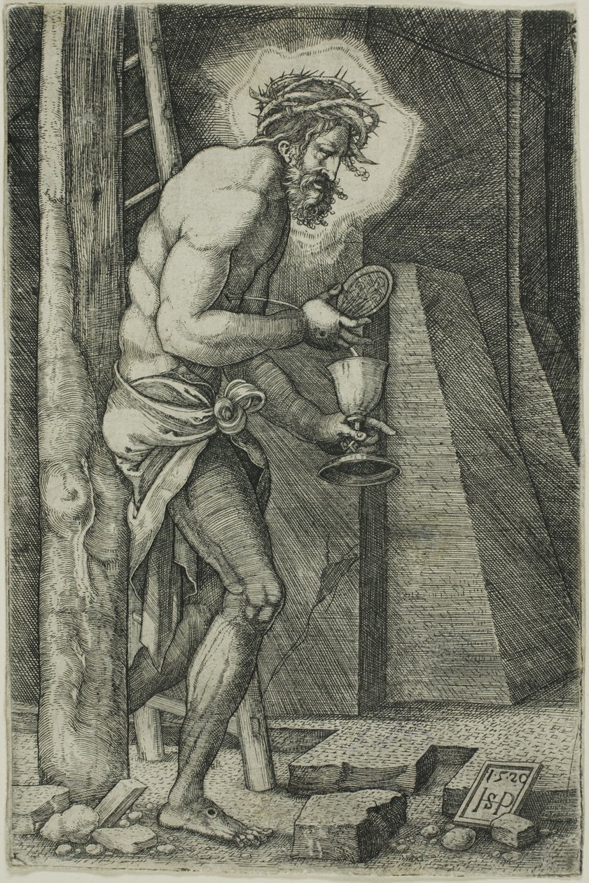 Mąż boleści autorstwa Hans Sebald Beham