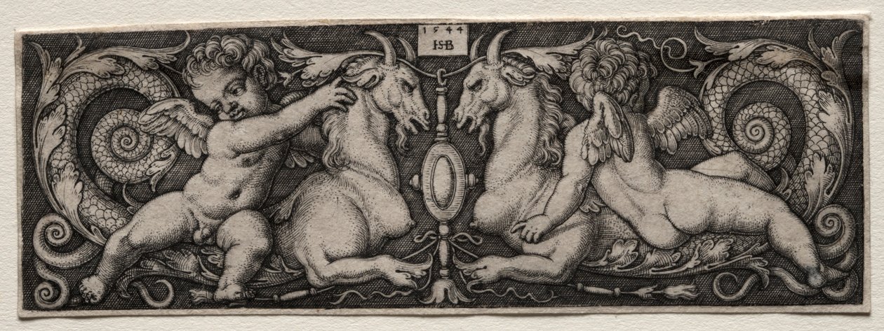 Dwóch Genii autorstwa Hans Sebald Beham