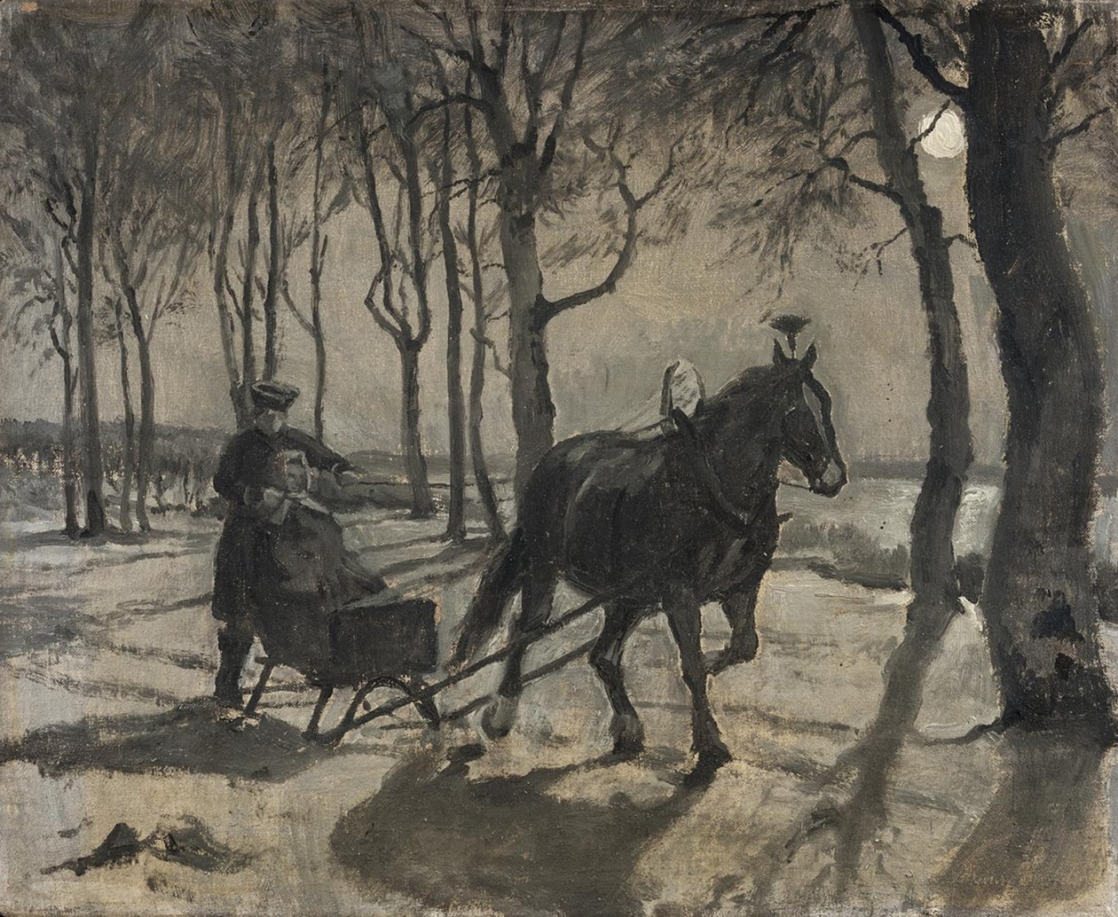 Kuligi do Fussingöe autorstwa Hans Smidth