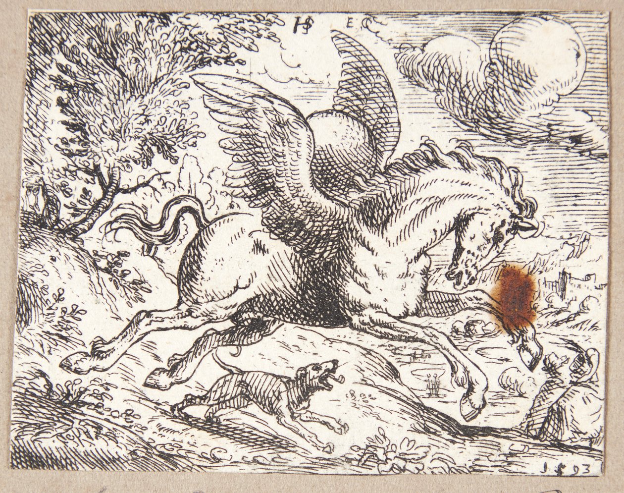 Pegaz autorstwa Hans Strohmayer