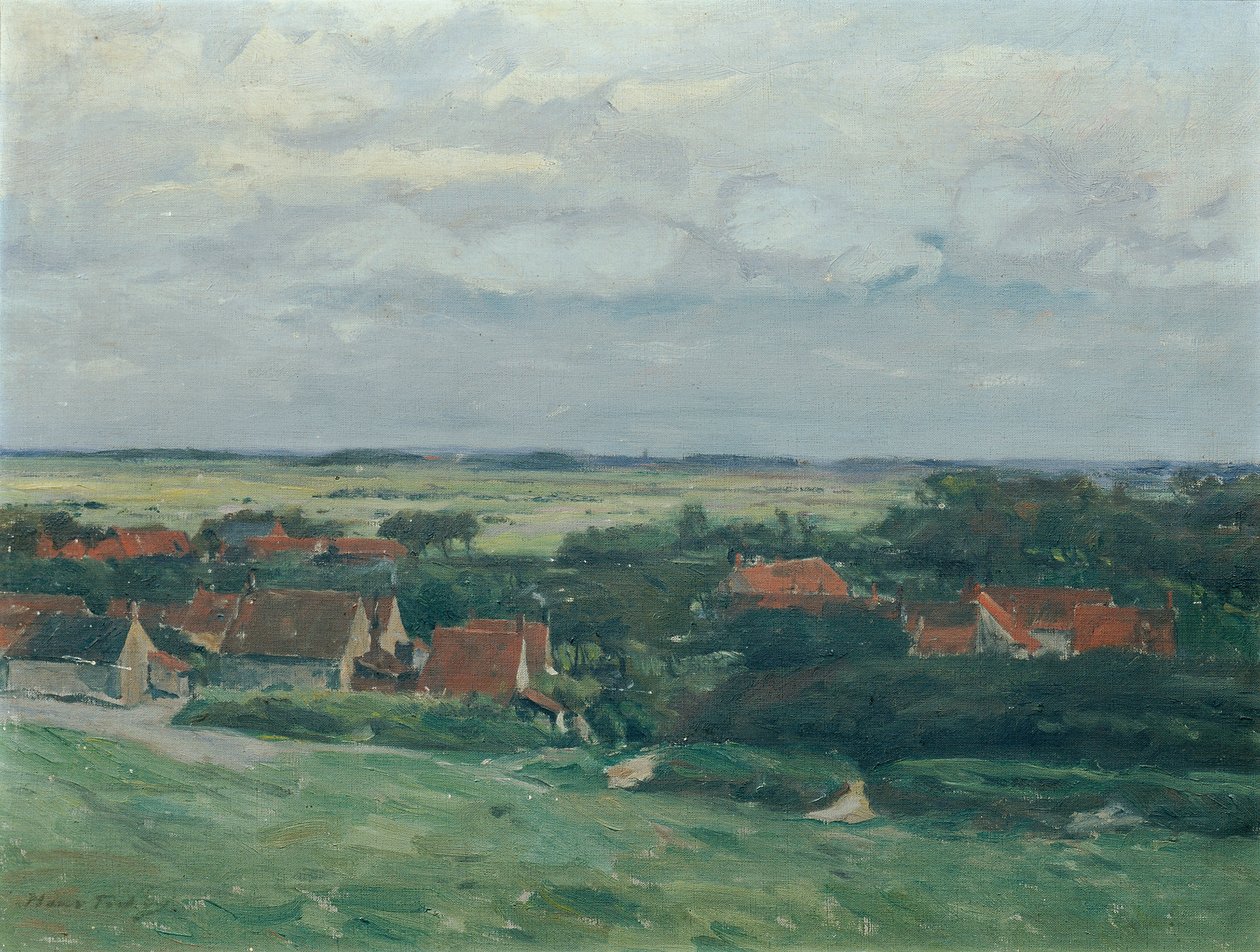 Holenderski krajobraz autorstwa Hans Tichy