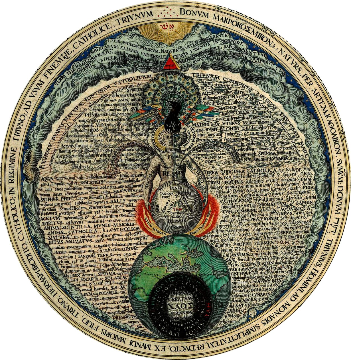 Hermafrodyta, 1595. autorstwa Hans Vredeman de Vries