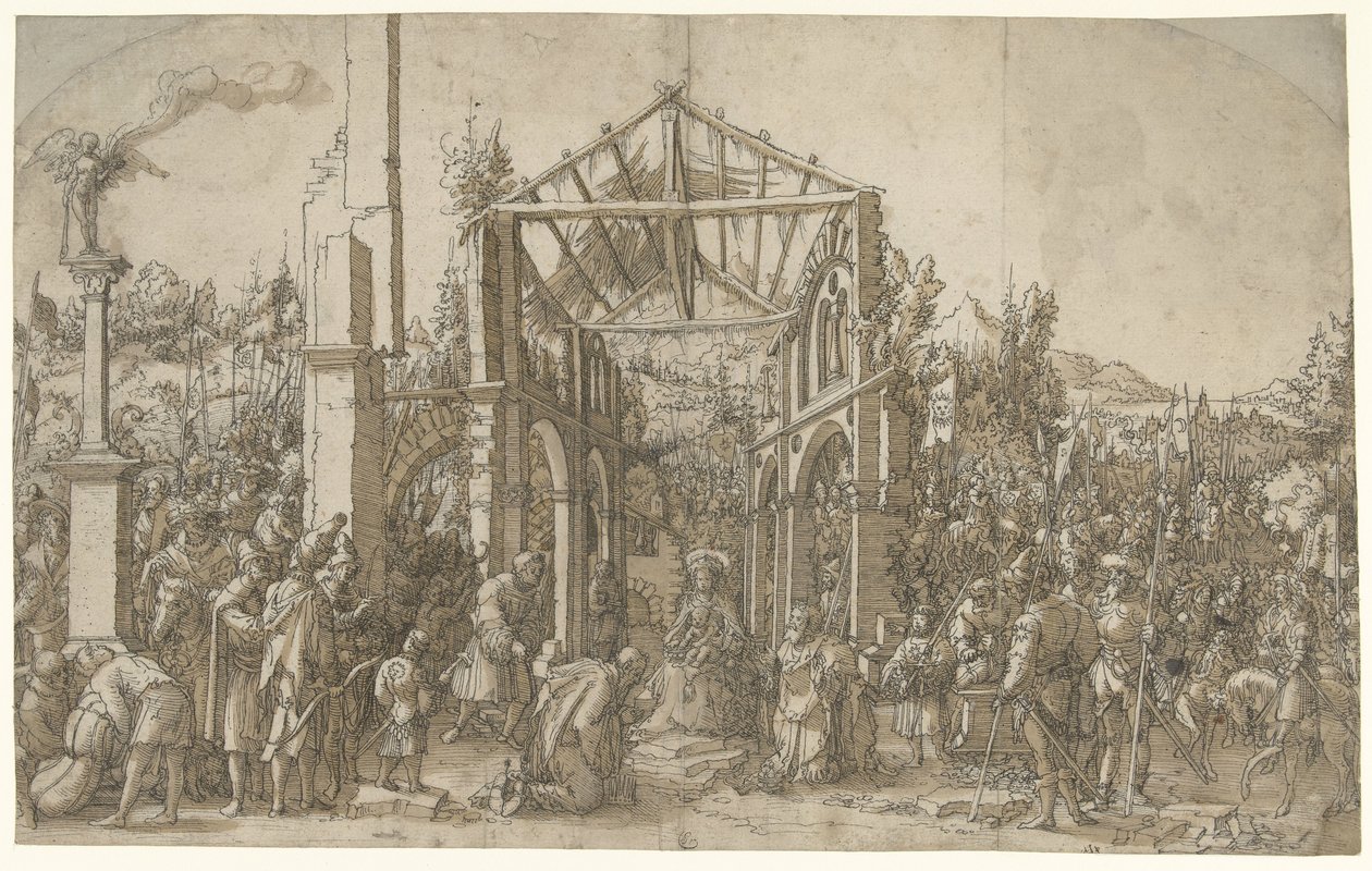Adoracja Królów autorstwa Hans Weiditz (II) (attributed to)