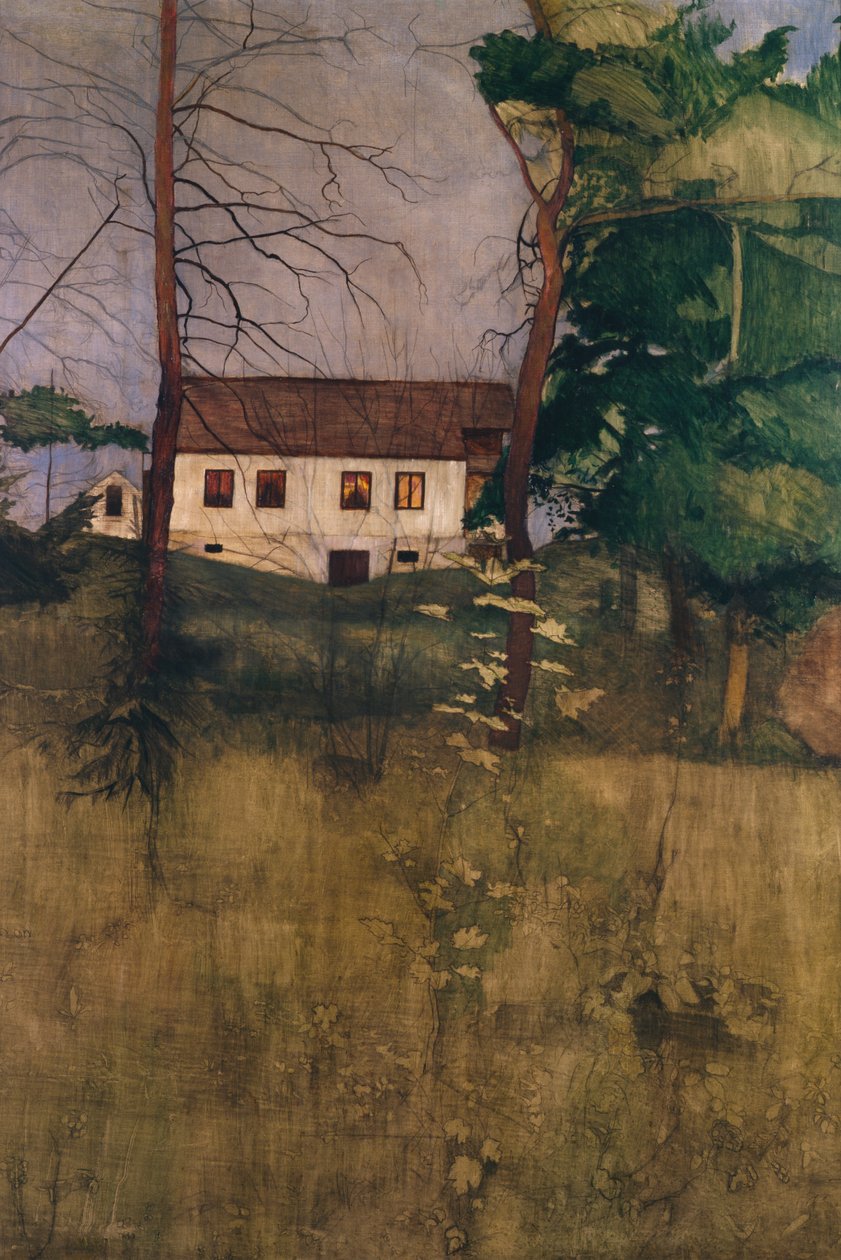 Landstedet (Nordre Langø) autorstwa Harald Oscar Sohlberg