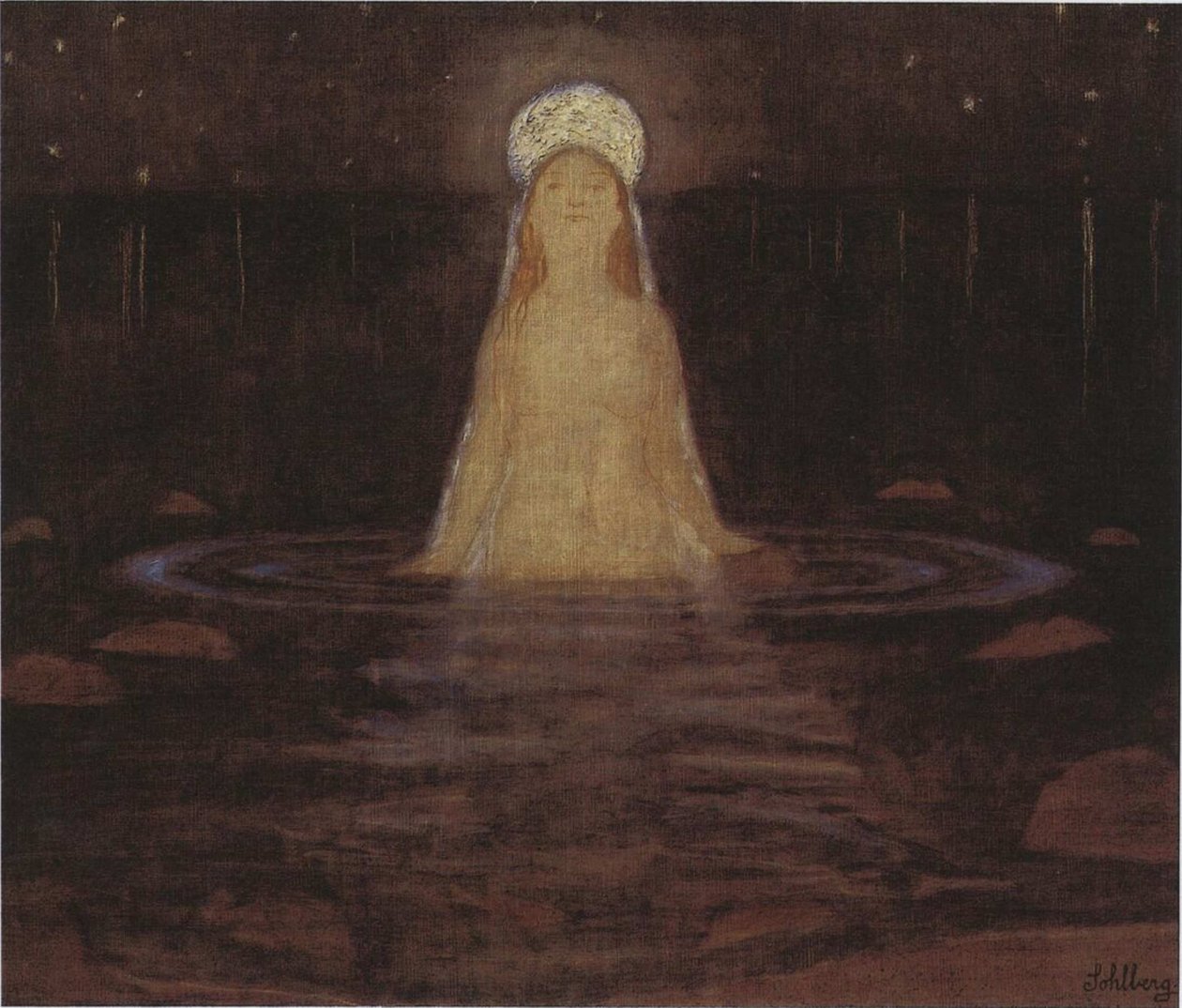 Syrena, 1897. autorstwa Harald Oscar Sohlberg