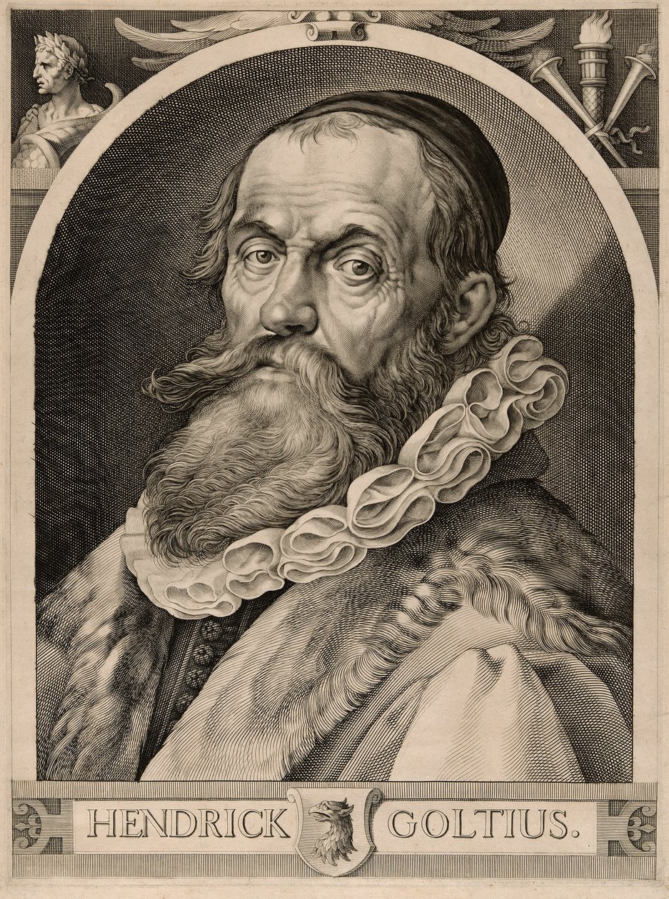Portret Hendricka Goltziusa autorstwa Harmen Jansz. Muller