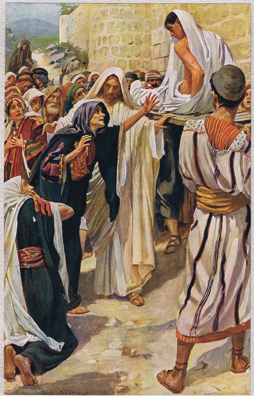 Wdowa z Nain, ilustracja z 