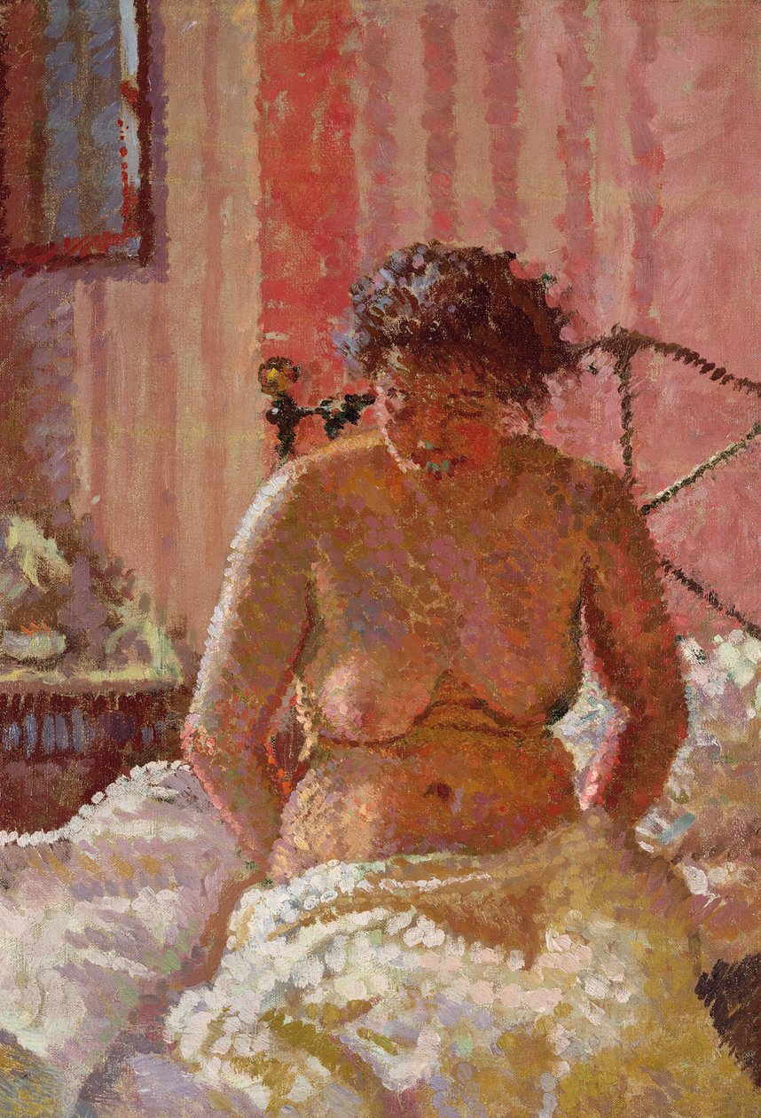 Akt we wnętrzu autorstwa Harold Gilman