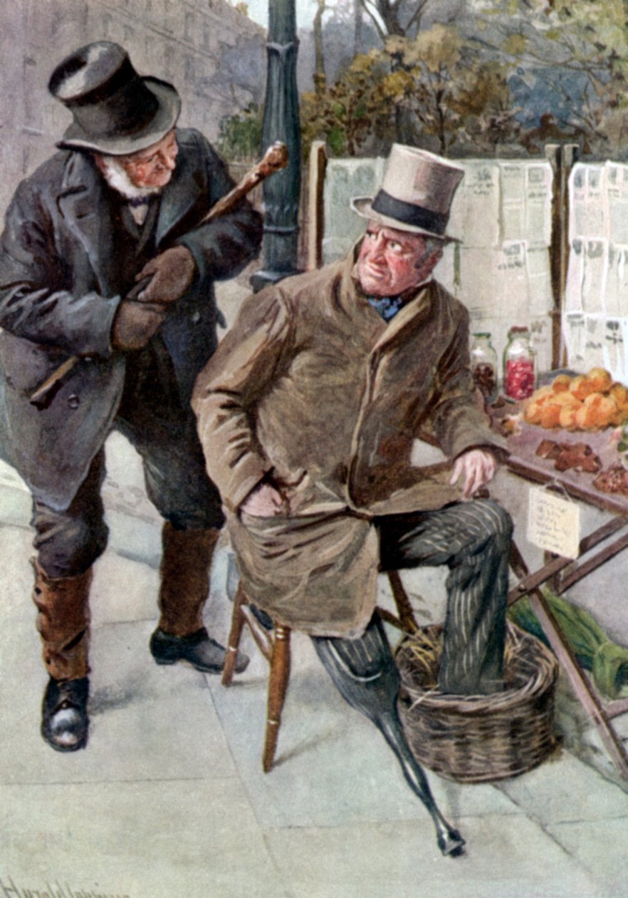 „Nasz wspólny przyjaciel” Charlesa Dickensa autorstwa Harold Copping