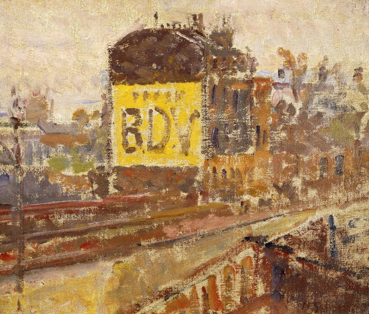 Droga Hampstead autorstwa Harold Gilman