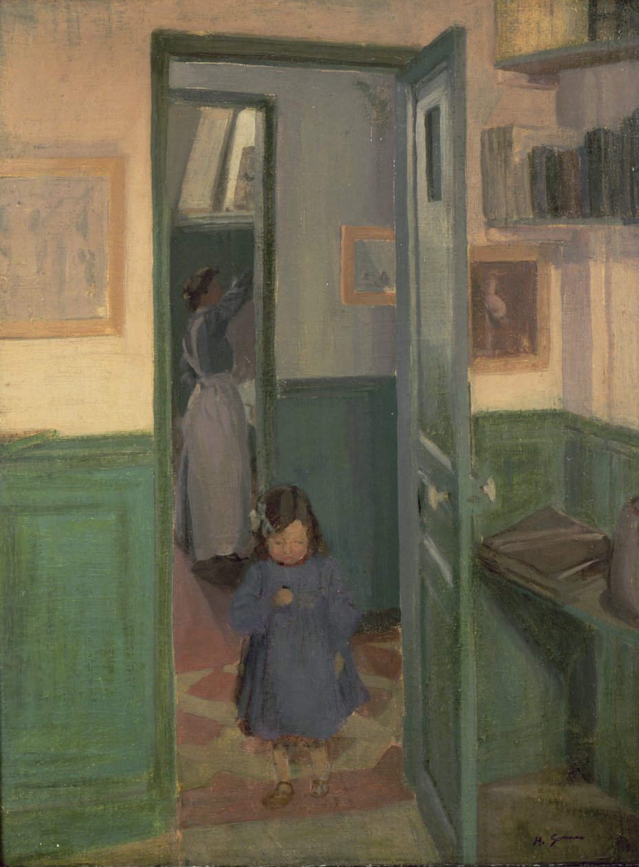 W domu Sickerta autorstwa Harold Gilman