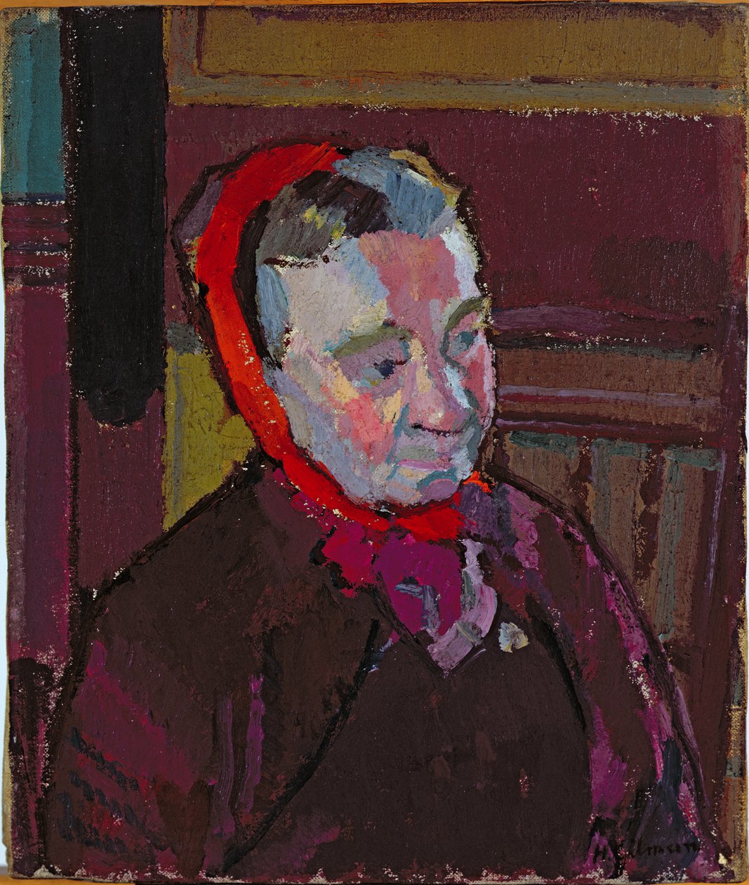 Portret pani Mounter autorstwa Harold Gilman