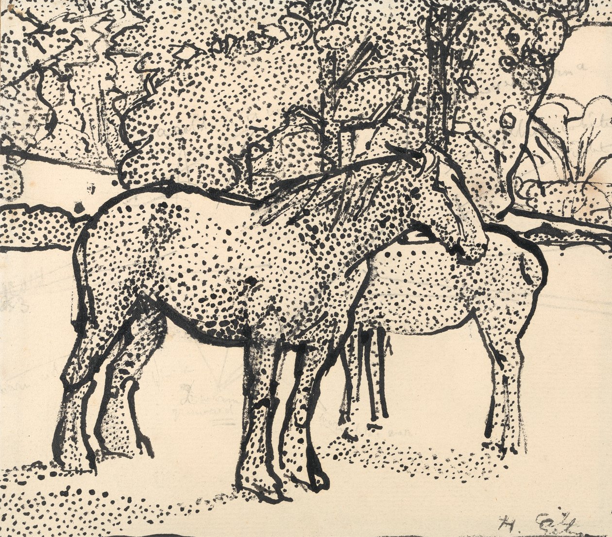 Iskay Kawallukuna autorstwa Harold Gilman