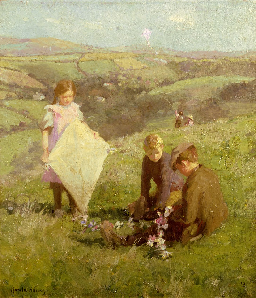 Pionierzy Nawigacji Powietrznej autorstwa Harold Harvey