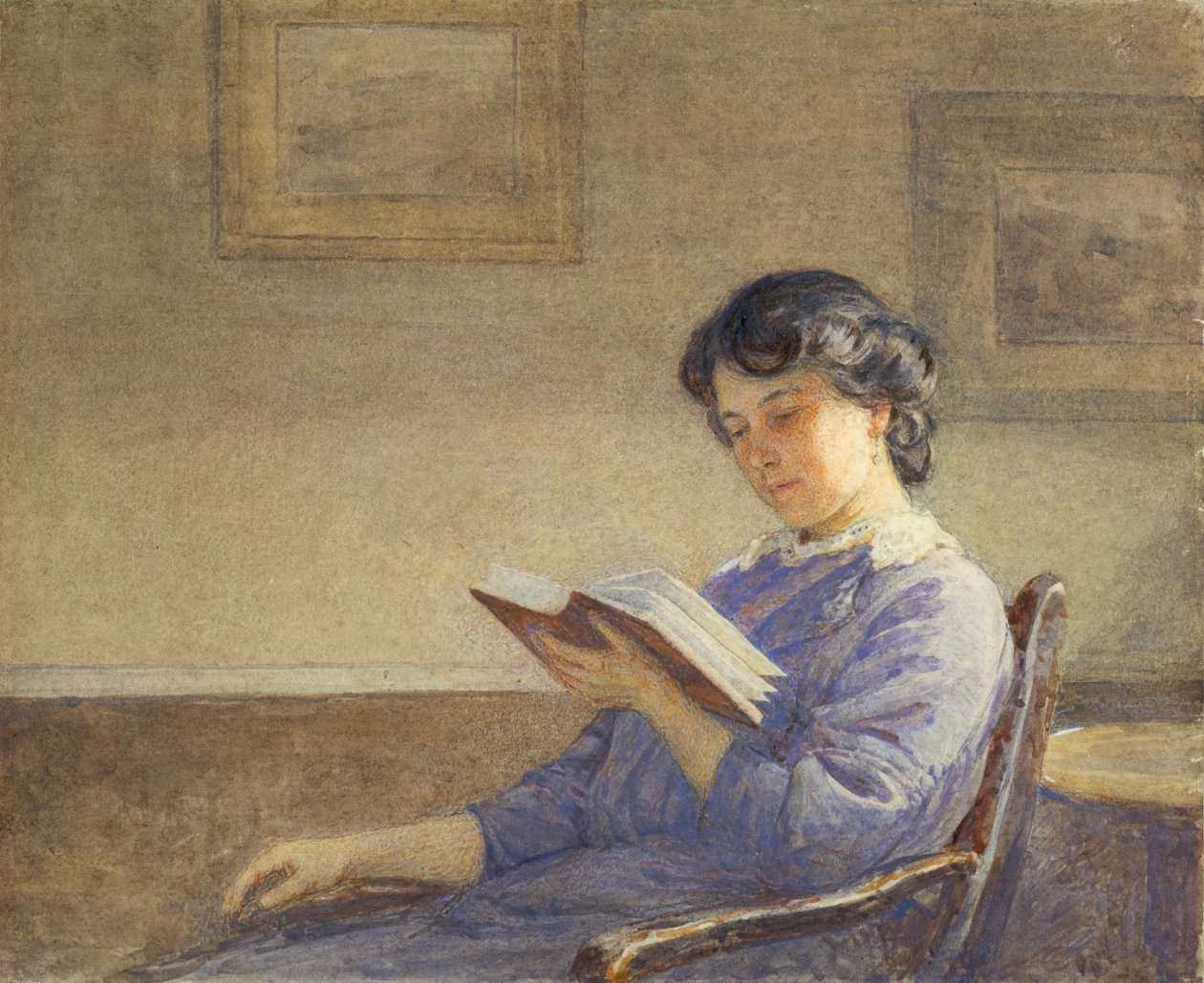 Lilian Reading (akwarela) autorstwa Harold Swanwick